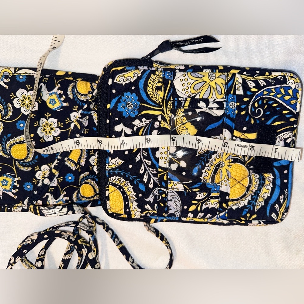 NWOT Vera Bradley Rare Ellie Blue Little Hipster Crossbody Bag - Picture 5 of 8
